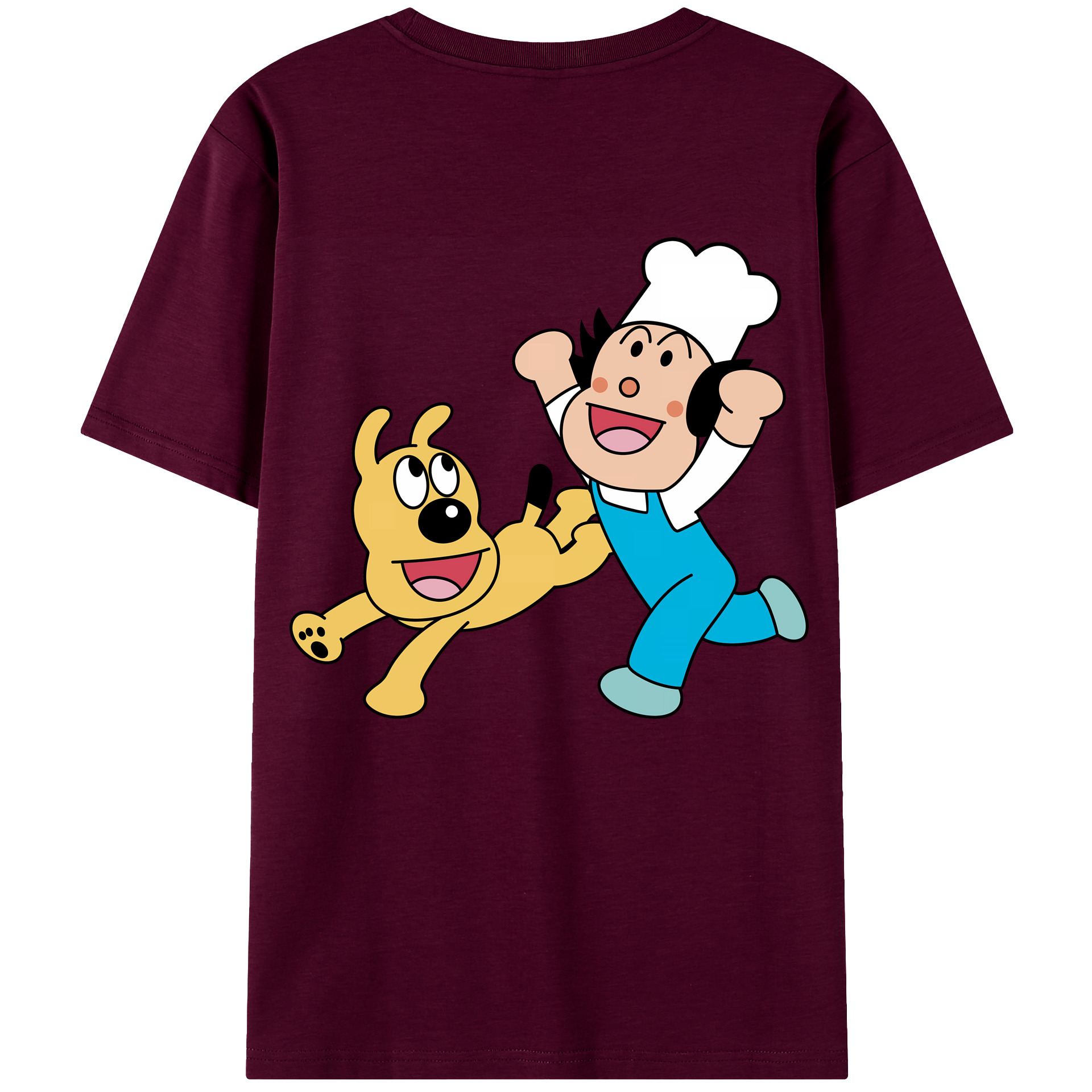 （画像用） アンパンマン Anpanman レディース半袖Tシャツ(バックプリント)